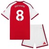 Fotbalové dresy Arsenal Odegaard 8 Dětské Domácí Dres 2026-27 Krátký Rukáv