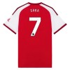 Fotbalové dresy Arsenal Saka 7 Domácí Dres 2026-27 Krátký Rukáv