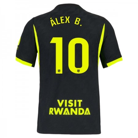 Fotbalové dresy Atlético Madrid Alex B. 10 Venkovní Dres 2026-27 Krátký Rukáv