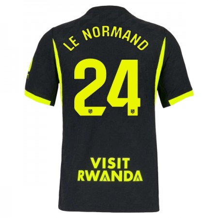 Fotbalové dresy Atlético Madrid Le Normand 24 Venkovní Dres 2026-27 Krátký Rukáv