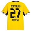 Fotbalové dresy Borussia Dortmund Adeyemi 27 Domácí Dres 2026-27 Krátký Rukáv