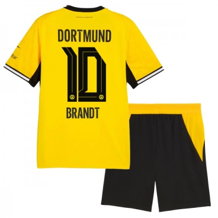 Fotbalové dresy Borussia Dortmund Brandt 10 Dětské Domácí Dres 2026-27 Krátký Rukáv