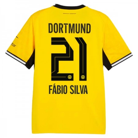 Fotbalové dresy Borussia Dortmund Fabio Silva 21 Domácí Dres 2026-27 Krátký Rukáv