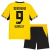 Fotbalové dresy Borussia Dortmund Guirassy 9 Dětské Domácí Dres 2026-27 Krátký Rukáv