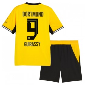 Fotbalové dresy Borussia Dortmund Guirassy 9 Dětské Domácí Dres 2026-27 Krátký Rukáv