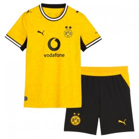Fotbalové dresy Borussia Dortmund N. Schlotterbeck 4 Dětské Domácí Dres 2026-27 Krátký Rukáv