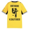 Fotbalové dresy Borussia Dortmund N. Schlotterbeck 4 Domácí Dres 2026-27 Krátký Rukáv