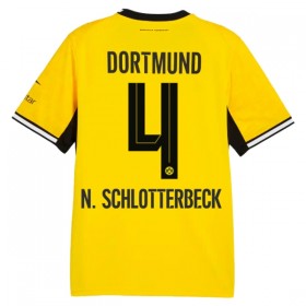 Fotbalové dresy Borussia Dortmund N. Schlotterbeck 4 Domácí Dres 2026-27 Krátký Rukáv