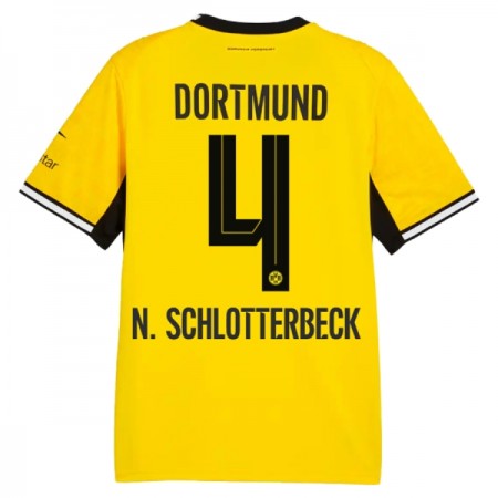 Fotbalové dresy Borussia Dortmund N. Schlotterbeck 4 Domácí Dres 2026-27 Krátký Rukáv