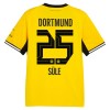 Fotbalové dresy Borussia Dortmund Sule 25 Domácí Dres 2026-27 Krátký Rukáv