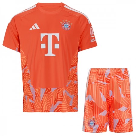 Fotbalové dresy FC Bayern Mnichov Brankářské Dětské Venkovní Dres 2026-27 Krátký Rukáv