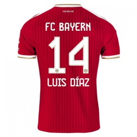 Fotbalové dresy FC Bayern Mnichov Luis Diaz 14 Domácí Dres 2026-27 Krátký Rukáv