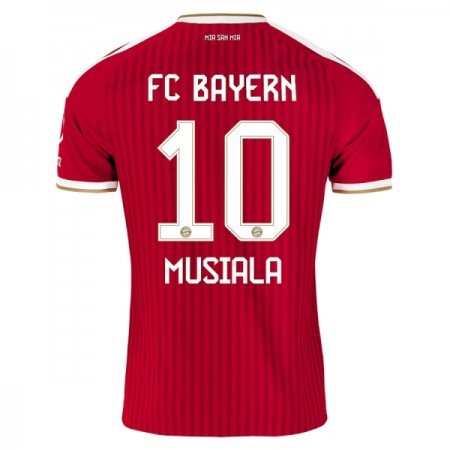 Fotbalové dresy FC Bayern Mnichov Musiala 10 Domácí Dres 2026-27 Krátký Rukáv