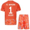 Fotbalové dresy FC Bayern Mnichov Neuer 1 Brankářské Dětské Venkovní Dres 2026-27 Krátký Rukáv