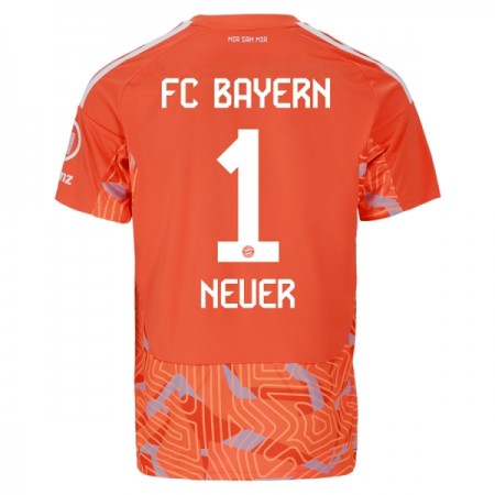 Fotbalové dresy FC Bayern Mnichov Neuer 1 Brankářské Venkovní Dres 2026-27 Krátký Rukáv
