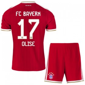 Fotbalové dresy FC Bayern Mnichov Olise 17 Dětské Domácí Dres 2026-27 Krátký Rukáv