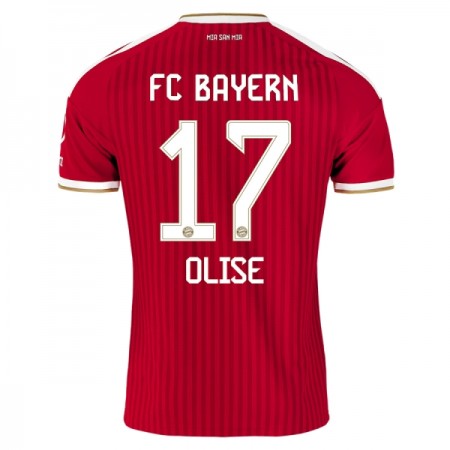 Fotbalové dresy FC Bayern Mnichov Olise 17 Domácí Dres 2026-27 Krátký Rukáv