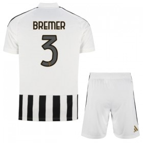 Fotbalové dresy Juventus Bremer 3 Dětské Domácí Dres 2026-27 Krátký Rukáv