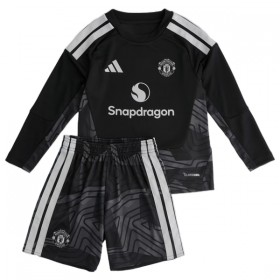 Fotbalové dresy Manchester United Brankářské Dětské Domácí Dres 2026-27 Dlouhý Rukáv