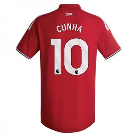 Fotbalové dresy Manchester United Cunha 10 Domácí Dres 2026-27 Krátký Rukáv