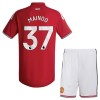 Fotbalové dresy Manchester United Mainoo 37 Dětské Domácí Dres 2026-27 Krátký Rukáv