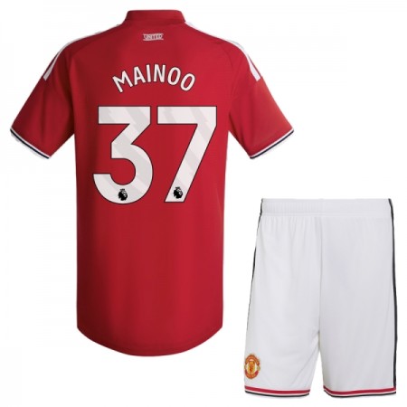 Fotbalové dresy Manchester United Mainoo 37 Dětské Domácí Dres 2026-27 Krátký Rukáv