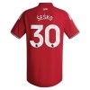Fotbalové dresy Manchester United Sesko 30 Dětské Domácí Dres 2026-27 Krátký Rukáv