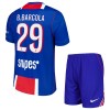 Fotbalové dresy Paris Saint-Germain Bradley Barcola 29 Dětské Domácí Dres 2026-27 Krátký Rukáv
