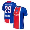Fotbalové dresy Paris Saint-Germain Bradley Barcola 29 Domácí Dres 2026-27 Krátký Rukáv