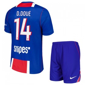 Fotbalové dresy Paris Saint-Germain Desire Doue 14 Dětské Domácí Dres 2026-27 Krátký Rukáv