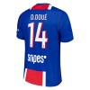 Fotbalové dresy Paris Saint-Germain Desire Doue 14 Dětské Domácí Dres 2026-27 Krátký Rukáv