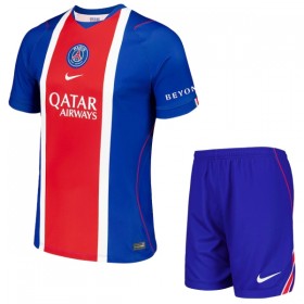 Fotbalové dresy Paris Saint-Germain Dětské Domácí Dres 2026-27 Krátký Rukáv
