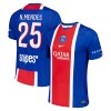 Fotbalové dresy Paris Saint-Germain Nuno Mendes 25 Domácí Dres 2026-27 Krátký Rukáv Fotbalové dresy Paris Saint-Germain Nuno Mendes 25 Domácí Dres 2026-27 Krátký Rukáv