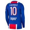 Fotbalové dresy Paris Saint-Germain O. Dembele 10 Domácí Dres 2026-27 Dlouhý Rukáv