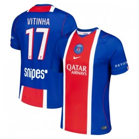 Fotbalové dresy Paris Saint-Germain Vitinha 17 Domácí Dres 2026-27 Krátký Rukáv