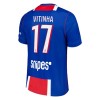 Fotbalové dresy Paris Saint-Germain Vitinha 17 Domácí Dres 2026-27 Krátký Rukáv