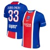 Fotbalové dresy Paris Saint-Germain Zaire Emery 33 Domácí Dres 2026-27 Krátký Rukáv