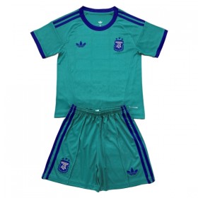 Fotbalové dresy Argentina Brankářské Dětské Venkovní Dres MS 2026 Krátký Rukáv