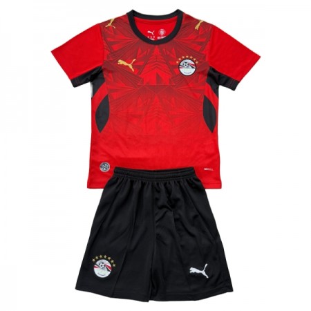 Fotbalové dresy Egypt Dětské Domácí Dres MS 2026 Krátký Rukáv Fotbalové dresy Egypt Dětské Domácí Dres MS 2026 Krátký Rukáv
