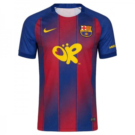 Fotbalové dresy FC Barcelona x OR Domácí Dres 2025-26 Krátký Rukáv Fotbalové dresy FC Barcelona x OR Domácí Dres 2025-26 Krátký Rukáv