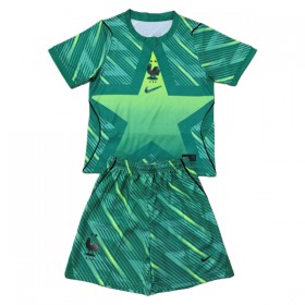 Fotbalové dresy Francie Brankářské Dětské Alternativní Dres MS 2026 Krátký Rukáv