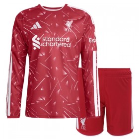 Fotbalové dresy Liverpool Dětské Domácí Dres 2026-27 Dlouhý Rukáv
