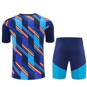 Fotbalové dresy Španělsko Pre-Match Dětské MS 2026 Krátký Rukáv