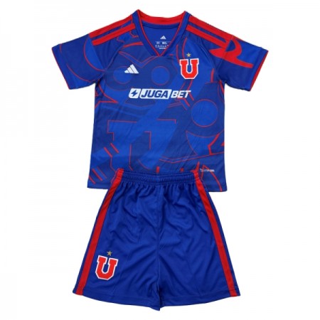 Fotbalové dresy Universidad de Chile Dětské Domácí Dres 2026-27 Krátký Rukáv