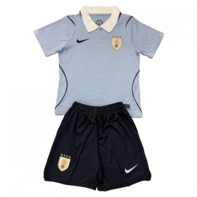 Fotbalové dresy Uruguay Dětské Domácí Dres MS 2026 Krátký Rukáv