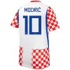 Fotbalové dresy Chorvatsko Modrić 10 Dětské Domácí Dres MS 2026 Krátký Rukáv