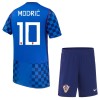 Fotbalové dresy Chorvatsko Modrić 10 Dětské Venkovní Dres MS 2026 Krátký Rukáv