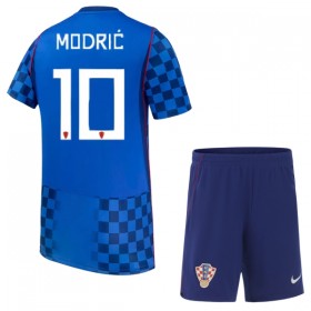Fotbalové dresy Chorvatsko Modrić 10 Dětské Venkovní Dres MS 2026 Krátký Rukáv