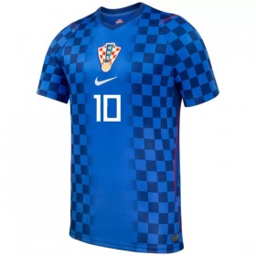 Fotbalové dresy Chorvatsko Modrić 10 Dětské Venkovní Dres MS 2026 Krátký Rukáv
