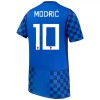 Fotbalové dresy Chorvatsko Modrić 10 Dětské Venkovní Dres MS 2026 Krátký Rukáv